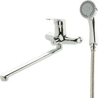 Смеситель для ванны Agger Exact A2121100 Хром — фото 1, Смеситель для ванны