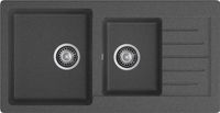 Товар: GRANFEST Мойка PRACTIK 980KL 2 чаши+крыло 980*510мм графит арт.GF- - фото 2 GRANFEST Мойка PRACTIK 980KL 2 чаши+крыло 980*510мм графит арт.GF- — фото 2, Кухонные мойки