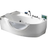 Акриловая ванна Gemy 171х99 G9046 II O L с гидромассажем — фото 1, Акриловые ванны