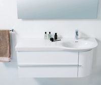 Товар: Раковина Laufen Palace New 120 R 8.1670.5.000.104.1 Белая - фото 5 Раковина Laufen Palace New 120 R 8.1670.5.000.104.1 Белая — фото 5, Раковины