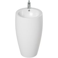 Раковина Laguraty 48 0001K Белая — фото 1, Раковины напольные