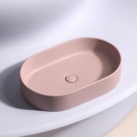 Раковина-чаша Ceramicanova Element 61 CN6048MP Розовая матовая — фото 20, Раковины накладные