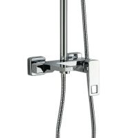 Душевая система Haiba HB24615 Хром — фото 5, Душевые стойки