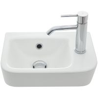 Раковина AQUAme 38 R AQM5006R Белая глянцевая — фото 5, Раковины