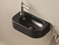 Товар: Раковина CeramaLux 40 78204RB Черная глянцевая - фото 3 Раковина CeramaLux 40 78204RB Черная глянцевая — фото 3, Раковины