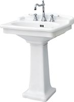 Раковина Artceram Hermitage 68 HEL002 01 00 Белая — фото 6, Раковины подвесные