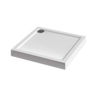 Поддон Альфа квадратный, 90*90, с экраном и ножками в комплекте — фото 1, Акриловые душевые поддоны