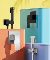 Гигиенический душ со смесителем Raglo R01.53.06 Черный матовый — фото 9, Гигиенические души