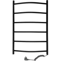 Электрический полотенцесушитель Маргроид Вид 4 800x500 04-8050-1033-9005R правый Черный матовый — фото 1, Электрические полотенцесушители