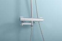 Душевая система Raglo R20.26 с термостатом Хром — фото 10, Душевые стойки