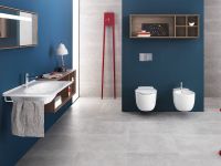 Товар: Биде Hatria Le Fiabe Y1A9 подвесное Белое - фото 2 Биде Hatria Le Fiabe Y1A9 подвесное Белое — фото 2, Биде