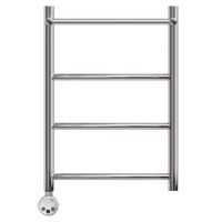 Полотенцесушитель электрический Point Афина PN04146PE П3 400x600 с полкой левый/правый, хром — фото 3, Электрические полотенцесушители