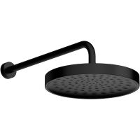 Душевая система AQUAme AQM8401MB с термостатом Черная матовая — фото 3, Душевые системы