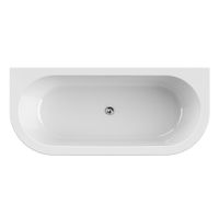 Акриловая ванна CEZARES SLIM WALL-180-80-60-W37-SET — фото 1, Акриловые ванны