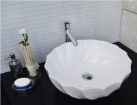 Раковина-чаша CeramaLux 46 Белая арт-9073 — фото 2, Раковины накладные