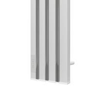 Полотенцесушитель электрический Point Пиано PN19722WC 150x1200 диммер слева, белый/хром — фото 4, Электрические полотенцесушители