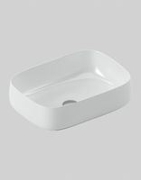 Раковина-чаша Artceram Cognac Quadro 56 COL009 01 00 Белая — фото 5, Раковины