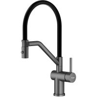 Смеситель для кухни Raglo R86.41.09 Графит матовый Черный — фото 1, Смесители для кухни