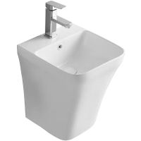 Товар: Раковина CeramaLux 36 500P Белая глянцевая - фото 1 Раковина CeramaLux 36 500P Белая глянцевая — фото 1, Мини-раковины