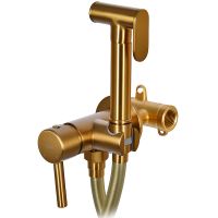 Гигиенический душ со смесителем Raiber Graceful RPG-009 Золото матовое — фото 4, Гигиенические души