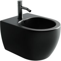 Биде Ceramicanova Play CN3002MB подвесное Черное матовое — фото 1, Биде