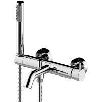 Смеситель для ванны Bossini Teo Z00723.030 Хром — фото 1, Смеситель для ванны