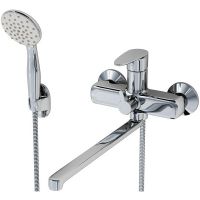 Смеситель для ванны Aringa Рейн AR02001CH универсальный Хром — фото 1, Смеситель для ванны