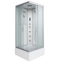 Душевая кабина Niagara Classic NG-1108-14F (90х90х215) средний поддон(26см),стекло матовое,4 места с — фото 1, Душевые кабины