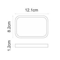 Товар: Ems K-1629 Мыльница - фото 3 Ems K-1629 Мыльница — фото 3, Мыльницы