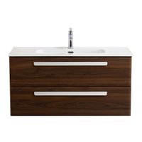 База под раковину подвесная CEZARES ECO-CER-N-1000-2C-SO-NCS-P — фото 1, Тумбы под раковину