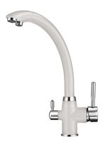 Товар: Granula-2167, АРКТИК (БЕЛЫЙ), СМЕСИТЕЛЬ КУХОННЫЙ - фото 2 Granula-2167, АРКТИК (БЕЛЫЙ), СМЕСИТЕЛЬ КУХОННЫЙ — фото 2, Смесители для кухни