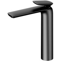 Смеситель для раковины AQUAme Como AQM6514GM Оружейный металл — фото 1, Смесители для раковины