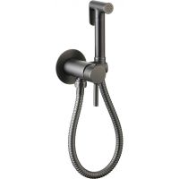 Гигиенический душ со смесителем CeramaLux KRS/008 Оружейная сталь — фото 1, Гигиенические души