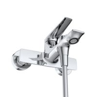 Товар: Смеситель для ванны и душа в комплекте с ручным душем, шлангом и держателем CEZARES LINER-VD-01 - фото 3 Смеситель для ванны и душа в комплекте с ручным душем, шлангом и держателем CEZARES LINER-VD-01 — фото 3, Смеситель для ванны