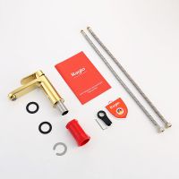 Товар: Смеситель для раковины Raglo R50.10.23 Золото матовое - фото 6 Смеситель для раковины Raglo R50.10.23 Золото матовое — фото 6, Смесители для раковины