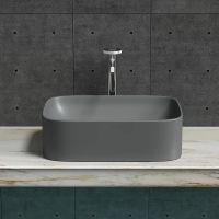 Раковина-чаша Ceramicanova Element 51 CN6052MDH Темный антрацит матовый — фото 7, Раковины накладные