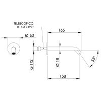 Излив для смесителя Remer X-Style 91XXV Сталь — фото 2, Смесители для биде