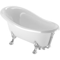 Ванна из искусственного камня Veragio Markiza 185x82 30257 без гидромассажа — фото 1, Ванны из искусственного камня