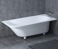 Ванна из искусственного камня Salini Ornella 170х75 102311G Белая глянцевая — фото 8, Ванны из искусственного камня