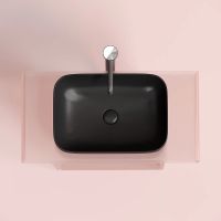 Раковина-чаша Ceramicanova Element 50 CN6055MB Черная матовая — фото 9, Раковины накладные