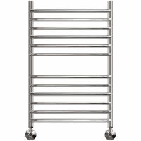 Водяной полотенцесушитель Point Альфа PN05148S П12 400x800 Хром — фото 1, Водяные полотенцесушители