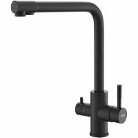 Смеситель для кухни ESKO K24 B Черный матовый — фото 1, Смесители для кухни