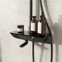 Душевая система Iddis SpaHome SPABLBTi06 Черная матовая — фото 2, Душевые стойки