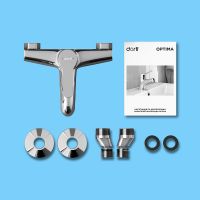 Смеситель для ванны Dorff Optima D2010000 Хром — фото 2, Смеситель для ванны