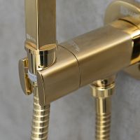 Гигиенический душ со смесителем Lemark Solo LM7172G Золото — фото 2, Гигиенические души