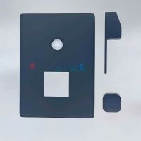 Душевая система ALMAes Teivaz TVZ-1805 Черная матовая — фото 11, Встраиваемые душевые комплекты