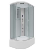 Душевая кабина Niagara Classic NG-2310-14RF (120х80х215) высокий поддон(40см),стекло матовое,4 места — фото 1, Душевые кабины