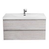 База под раковину подвесная CEZARES MOLVENO-90-2C-SO-LB — фото 1, Тумбы под раковину