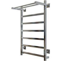 Электрический полотенцесушитель Aringa Порто 80x50 AR03013CH с полкой Хром — фото 1, Электрические полотенцесушители