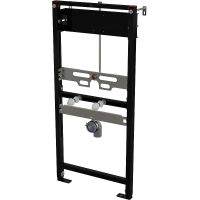 Инсталляция Alcaplast A107S/1120 для писсуара Черная — фото 1, Инсталляции для писсуаров